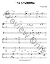 The Anointing piano sheet music cover